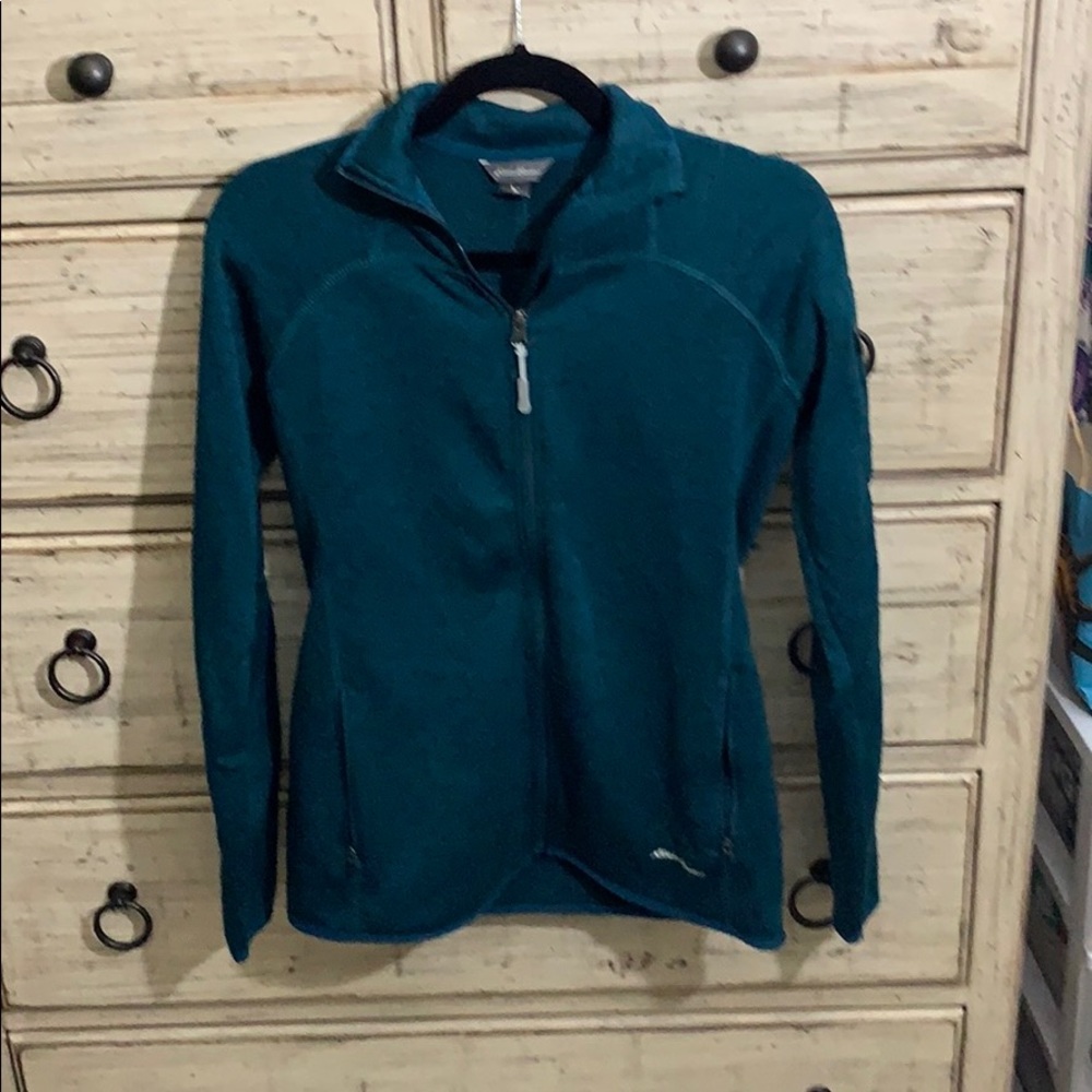 Lightly worn Eddie Bauer full zip fleece